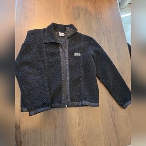 FILA  Black Sherpa Jacket